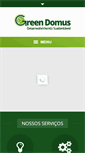 Mobile Screenshot of greendomus.com.br
